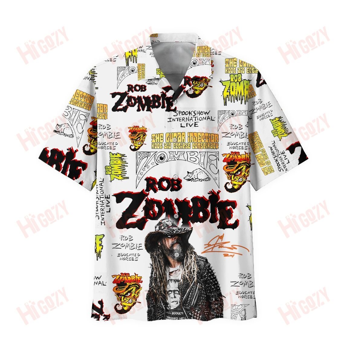 Rob Zombie Hawaiian Shirt Limited Edition