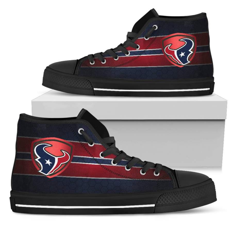 The Shield Houston Texans High Top Shoes