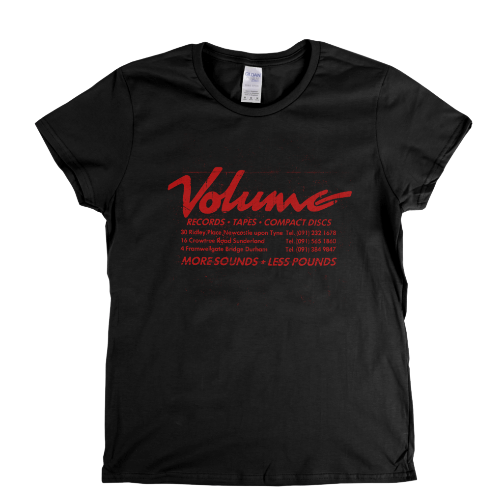 Volume Records Tapes Compact Discs Womens T-Shirt