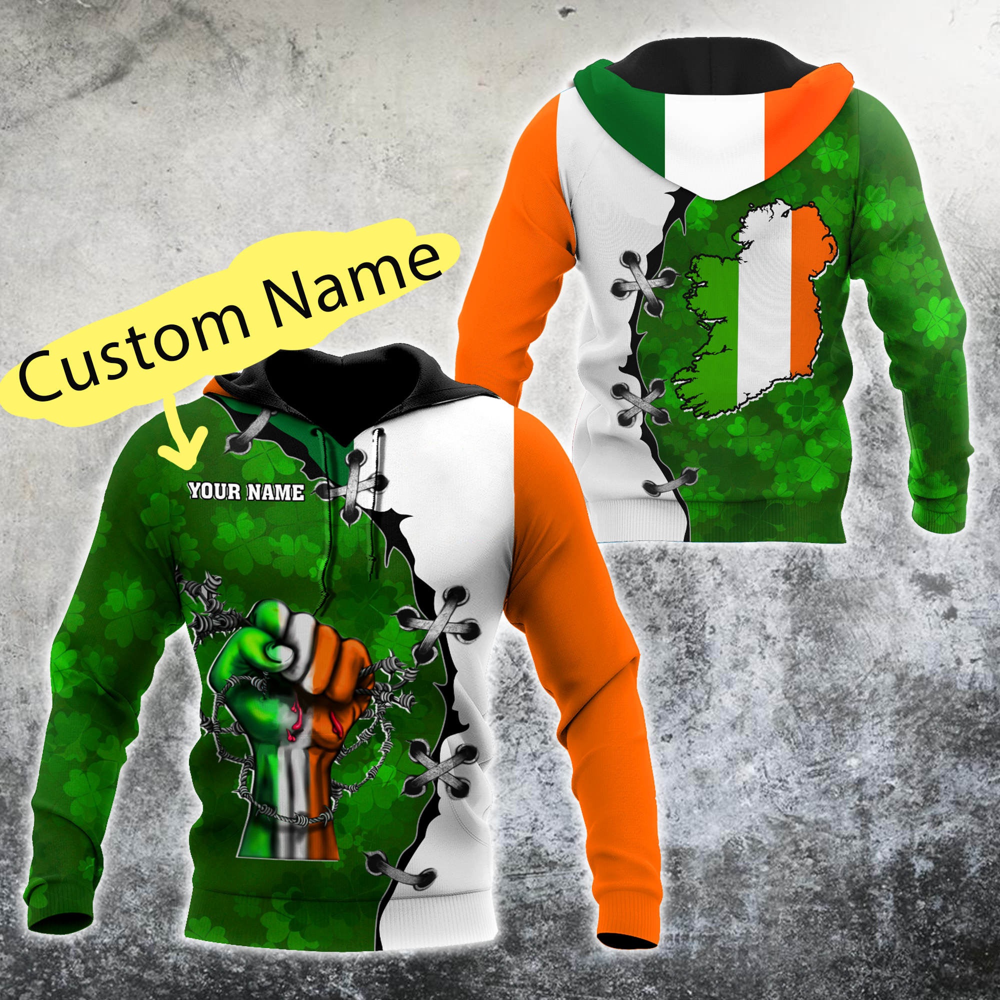 3D All Over Print Pride Is Irishman Lucky Shirt, Personalized St. Patrick’S Day Shirt, Shamrock Shirt, Lucky Shirt