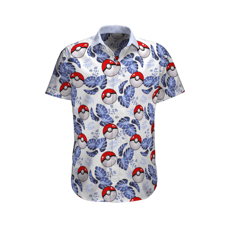 Pokemon Hawaiian Shirt, Hawaiian Shirts For Men Women, Anime Summer Hawaiian Shirt Animood Collections