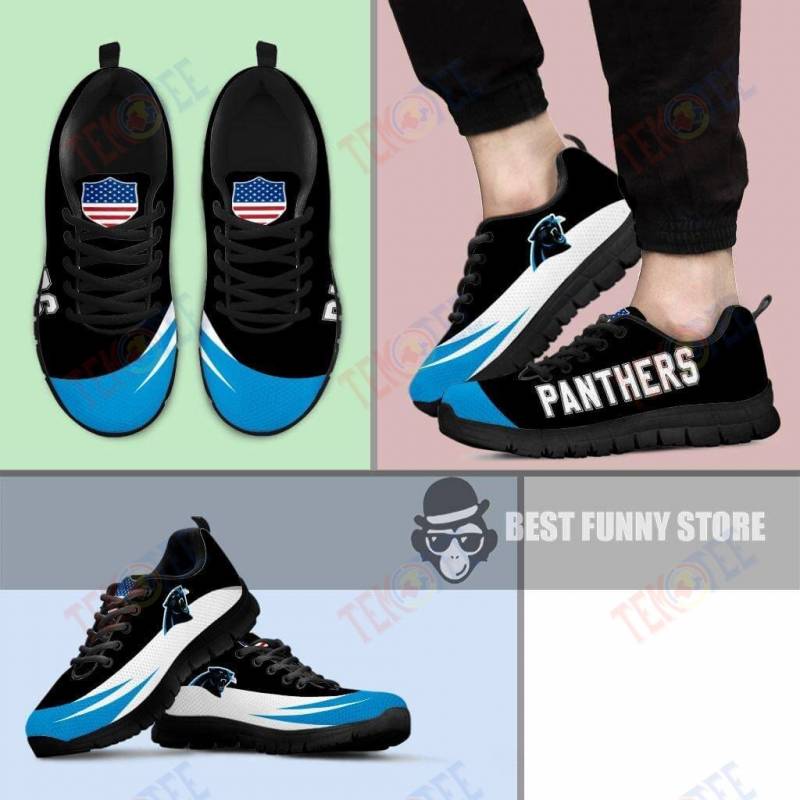 Mens Womens Carolina Panthers Sneakers Awesome T Logo Sneaker Running Shoes For Men Women TDT880