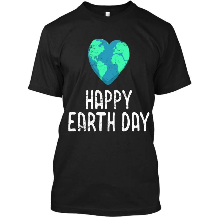 Womens Funny Earth Day Shirt Happy Earth Day Cute Vintage Custom Ultra Cotton