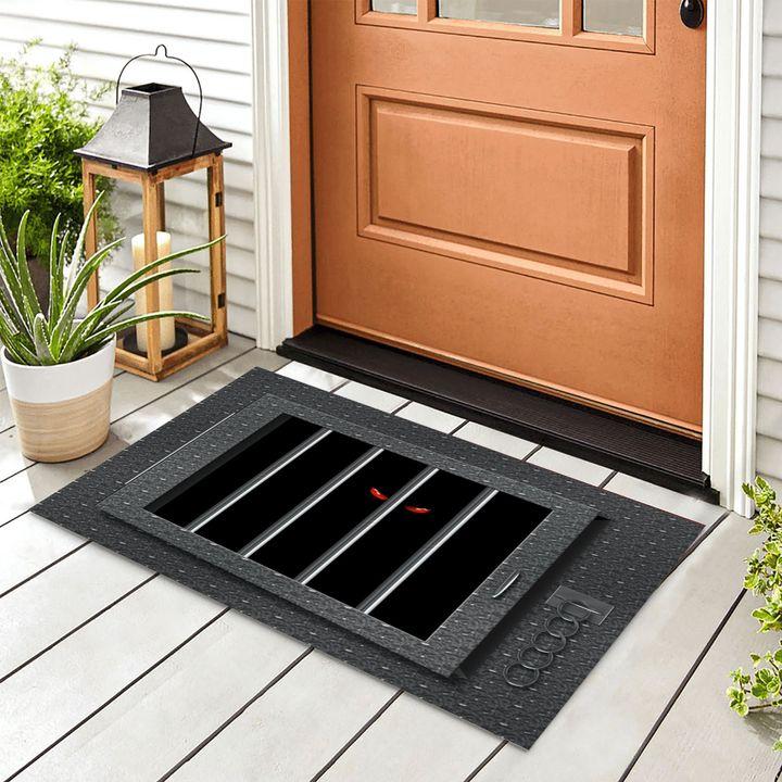 Halloween 3D Manhole Cover Indoor And Outdoor Doormat Gift For Friend Family Halloween Decor Warm House Gift Welcome Mat