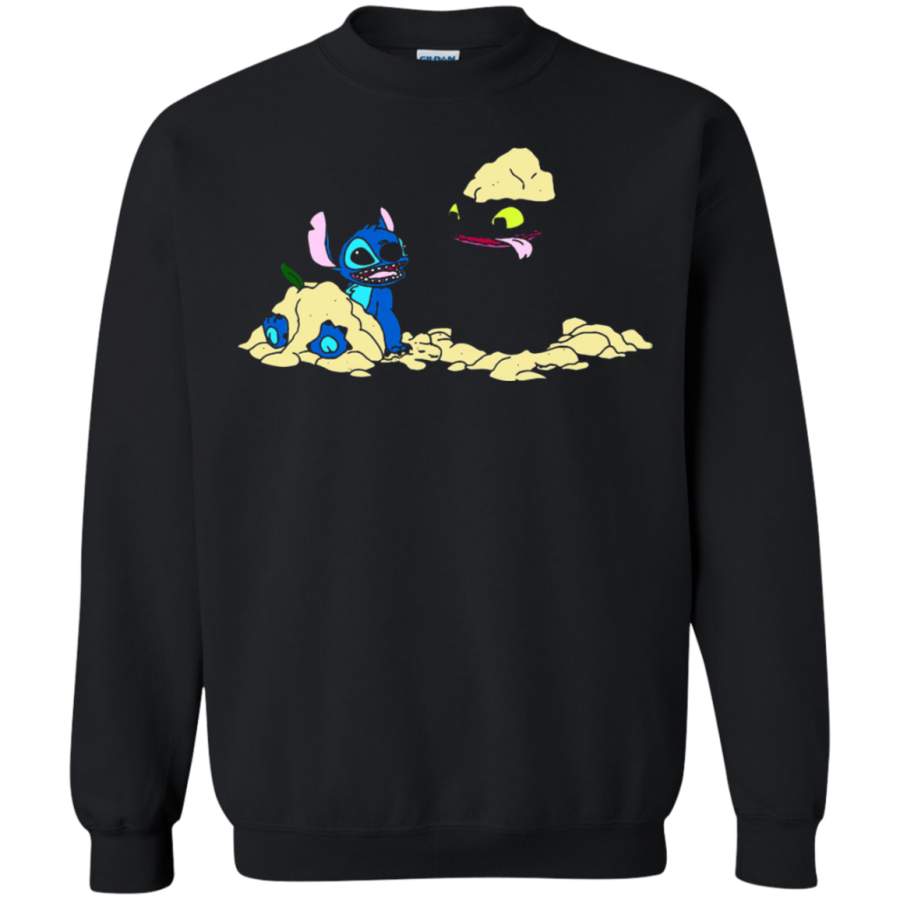 AGR Stitch And Night Fury Friends At The Beach Sweatshirt