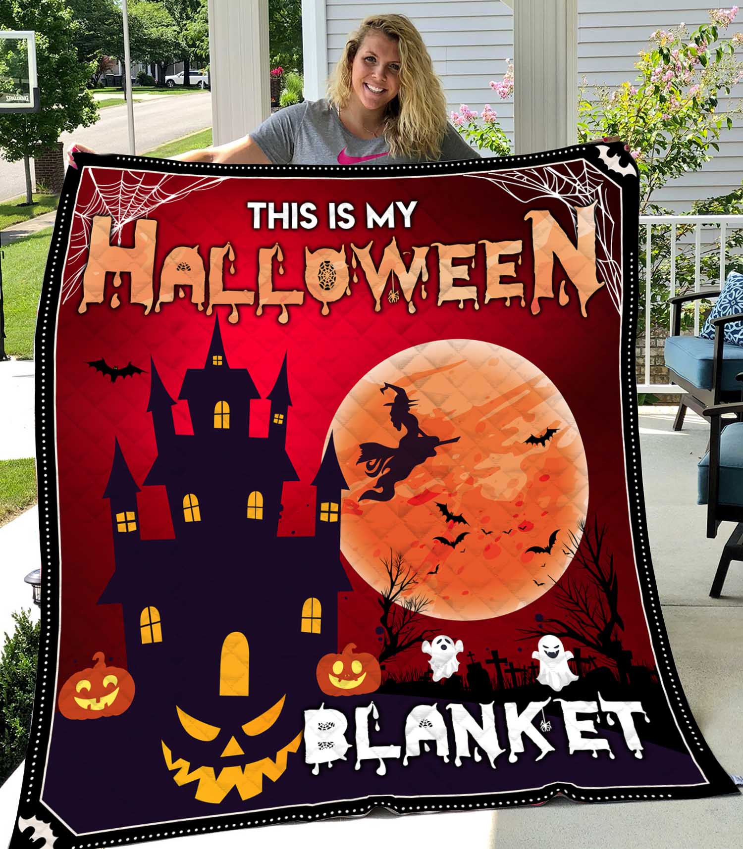 This Is My Halloween Blanket H89 – Quilt