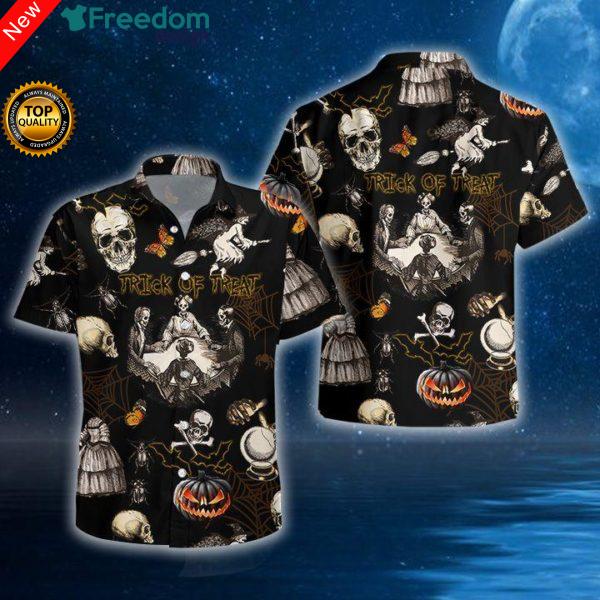 Skull Halloween Hawaii Shirt Unisex Ha69007