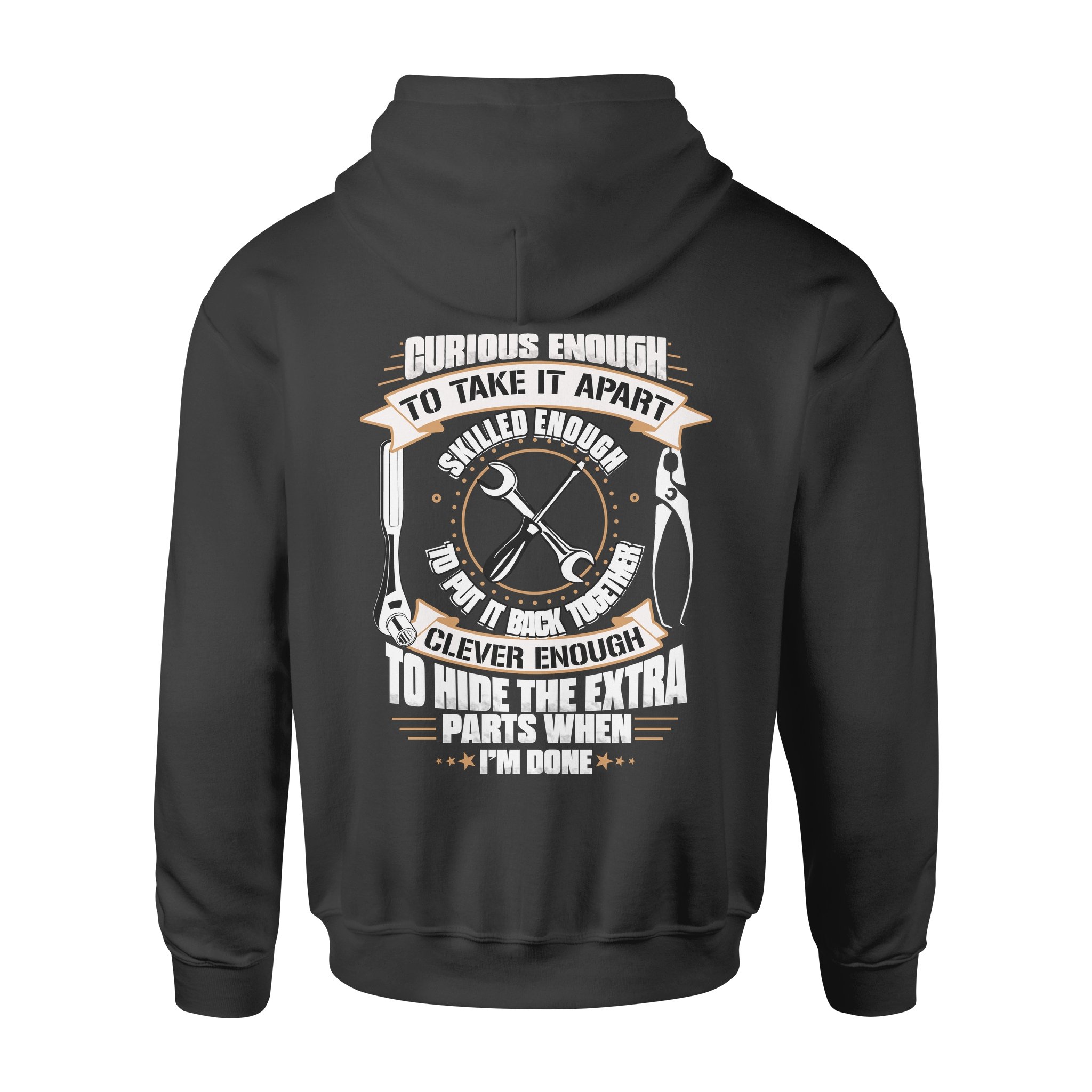 Curious Enough To Take It Apart Mechanic – Standard Hoodie