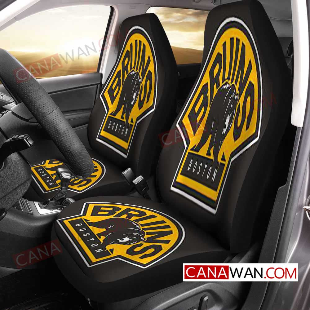 Boston Bruins Style558 3D Customized Personalized Car Seat Cover