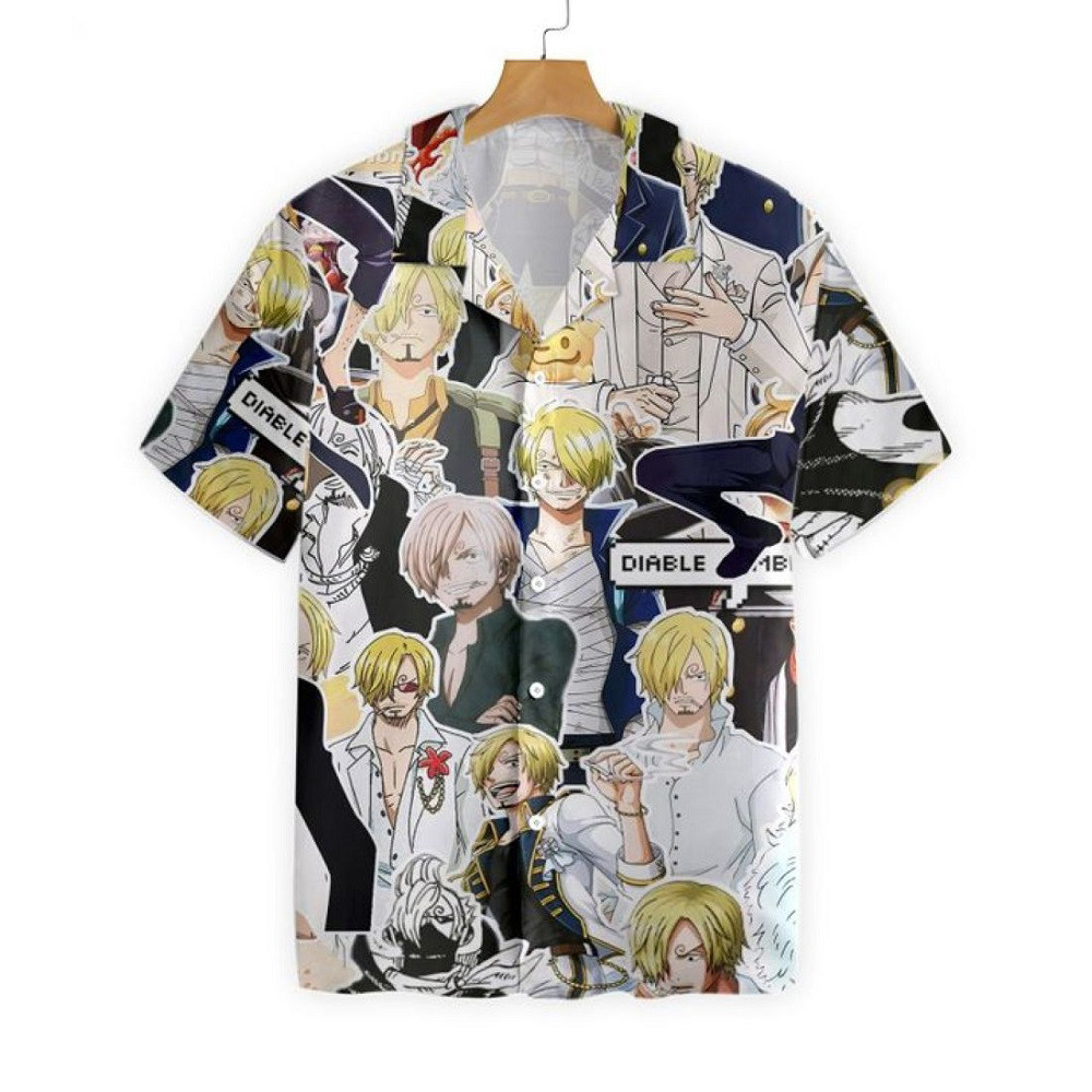 Sanji One Piece All Over Print Hawaii Shirt Ha62328