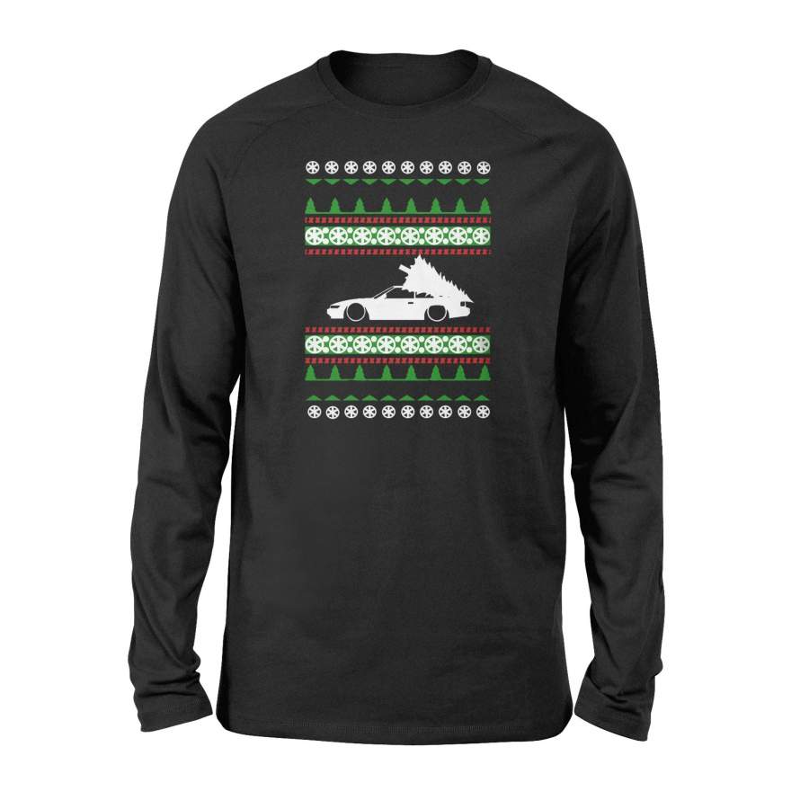 240sx Ugly Christmas Sweater Long Sleeve