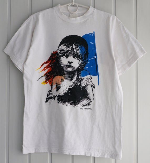 Vintage 1986 Les Miserables London Shirttee Shirt