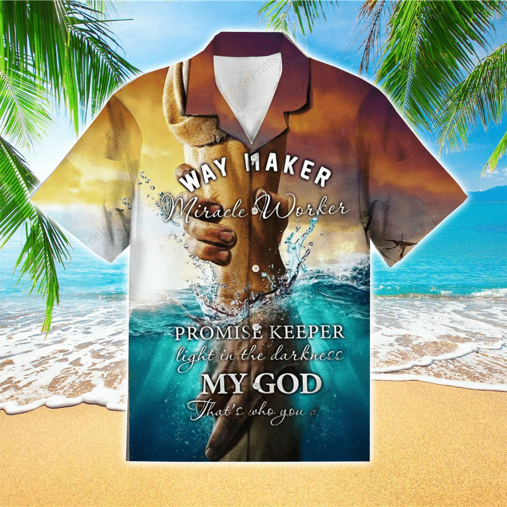 Way Maker Miracle Worker Jesus Hawaii Shirt Ha36436