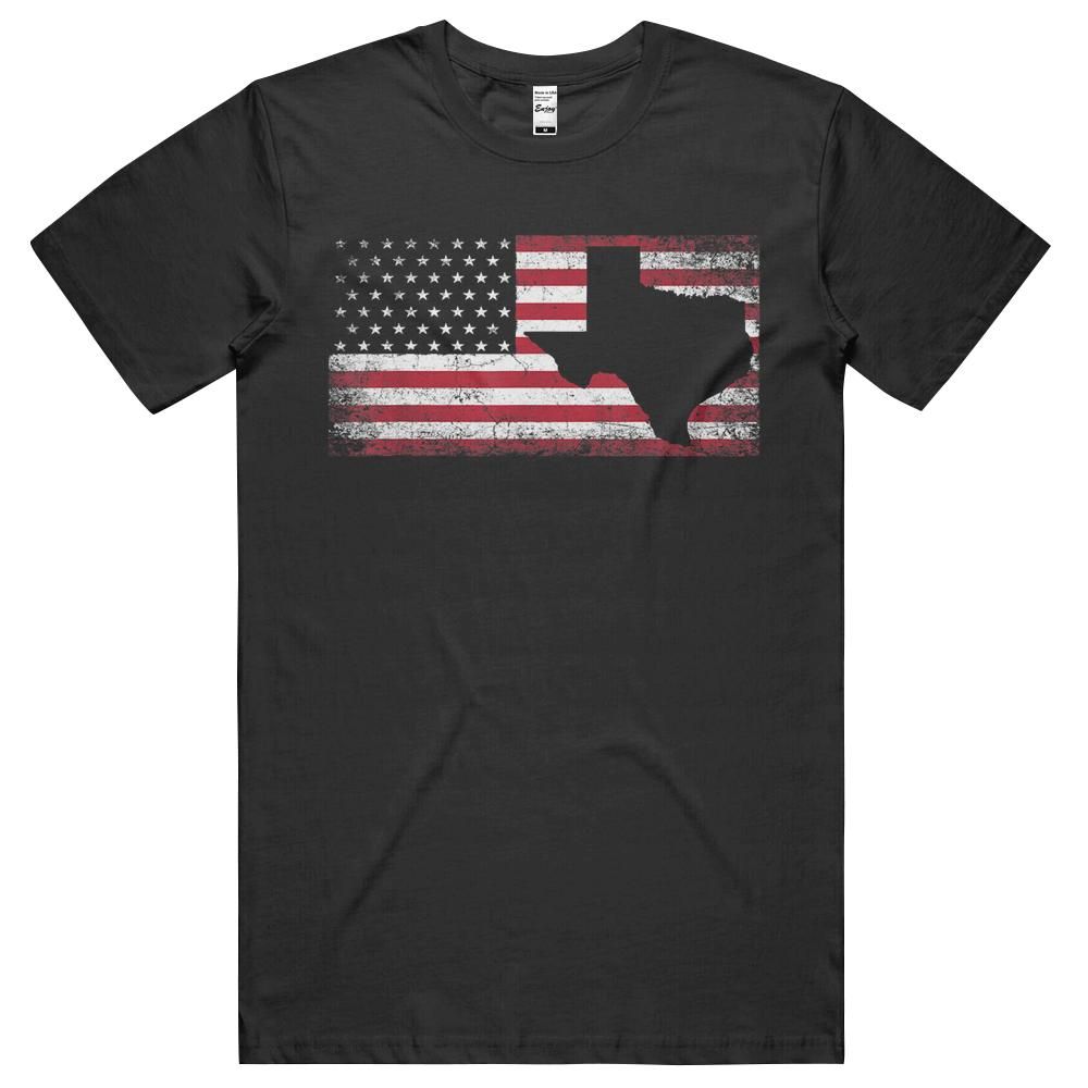 American Flag Texas 4th Of July Vintage Retro Gift Men Women T-Shirt, Hoodie, Long Sleeve Tee