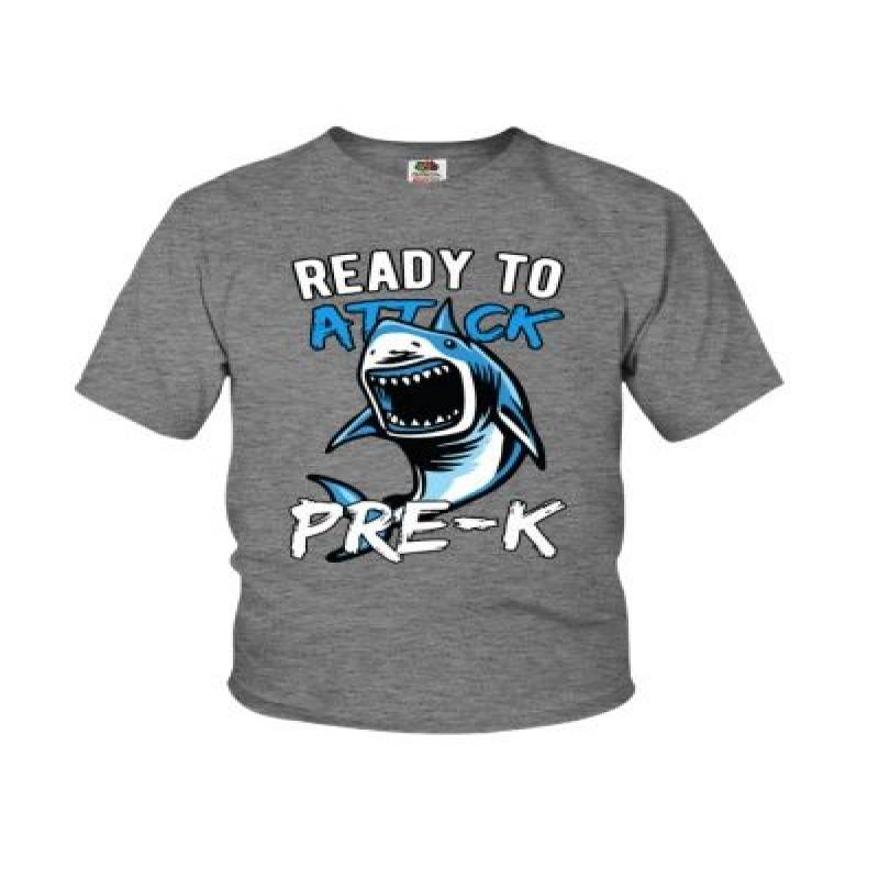 Attack Pre-K Shark Youth T-Shirt