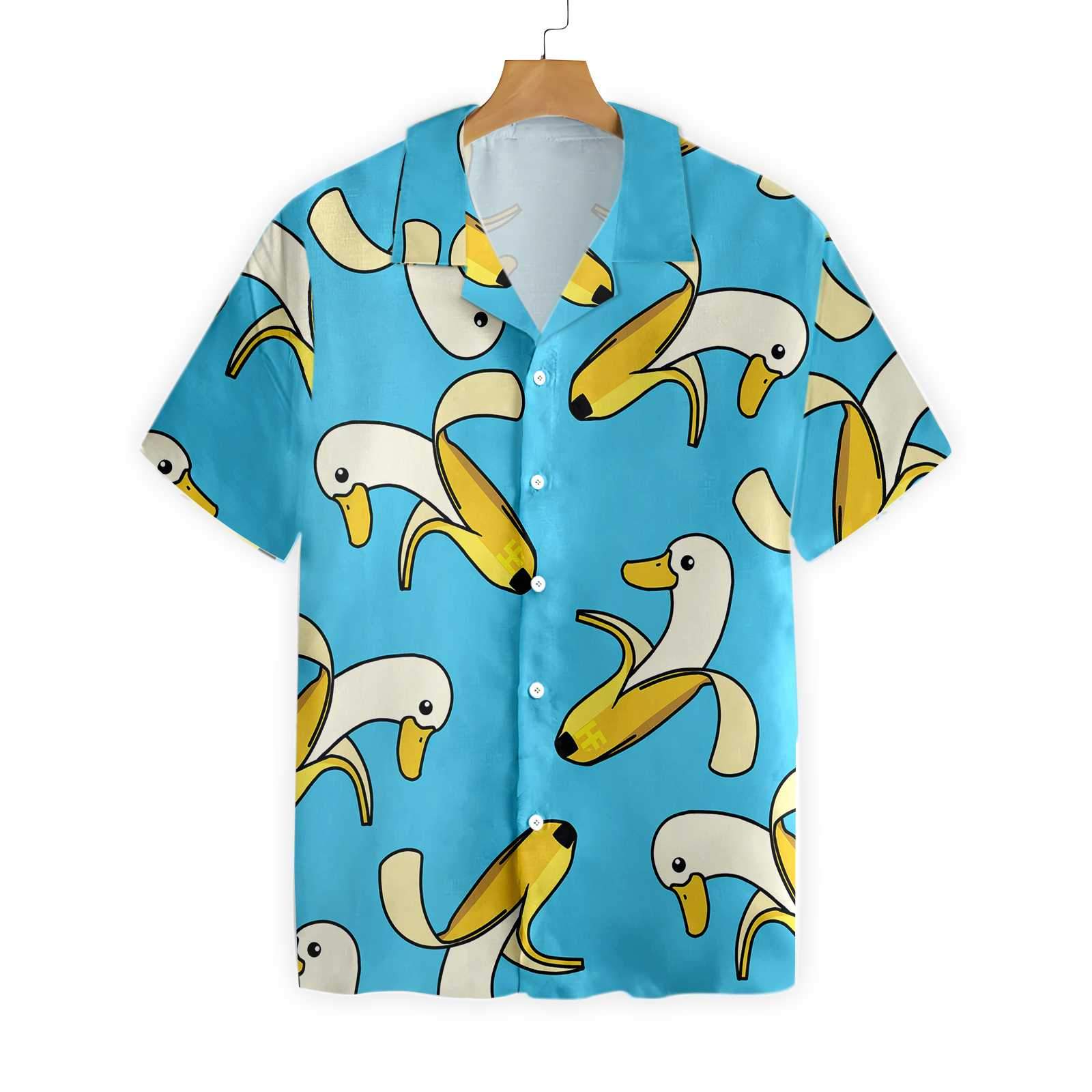 Funny Cute Banana Duck Hawaii Shirt Ha108960