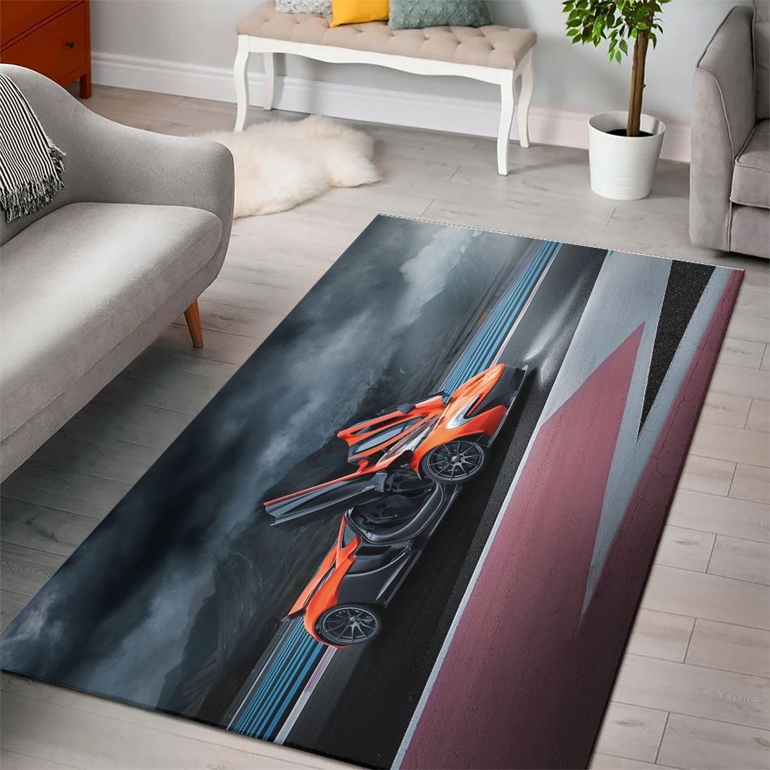 Mclaren Super Cars FN210213 Area Rug – Floor Decor The US Decor