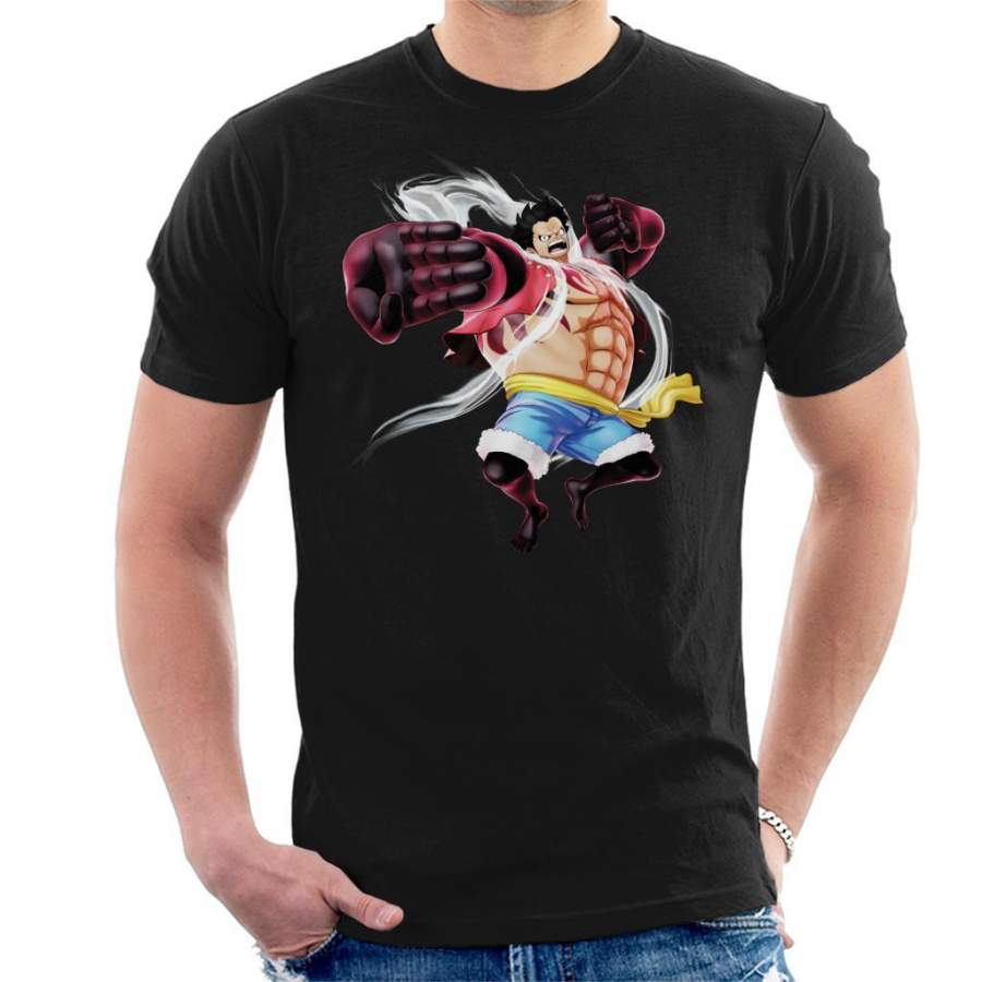 Monkey D Luffy Gear 4 One Piece Men’s T-shirt