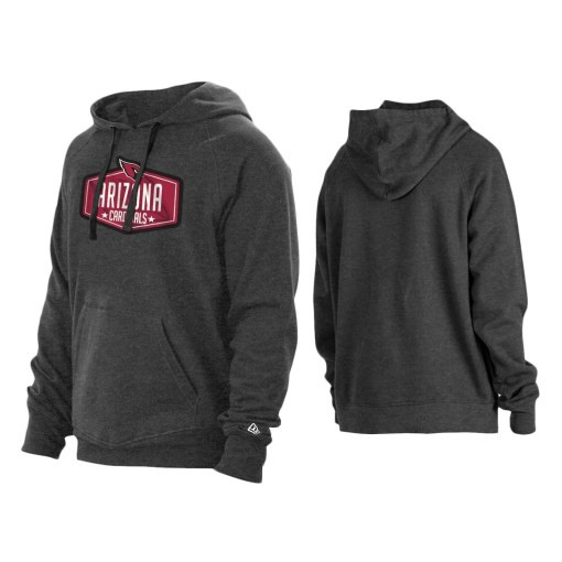 2021 Draft Arizona Cardinals Charcoal Hook Hoodie Arizona Cardinals Charcoal Hoodie