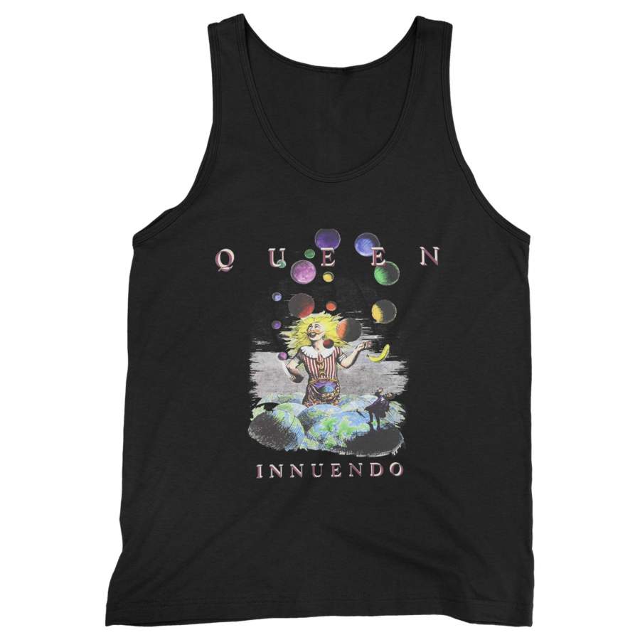 Funny Queen Innuendo Man’s Tank Top