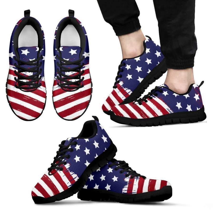 USA COLLECTION – Men’s Sneakers blk