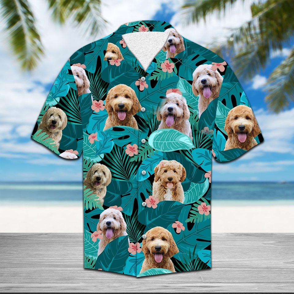 Goldendoodle Hawaiian Shirt Ha7682