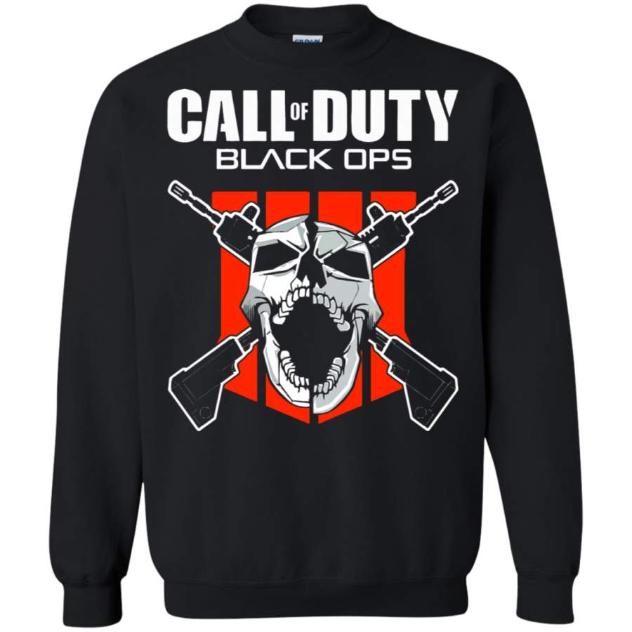 AGR Call Of Duty Black Ops 4 Guns And Skull Sweatshirt