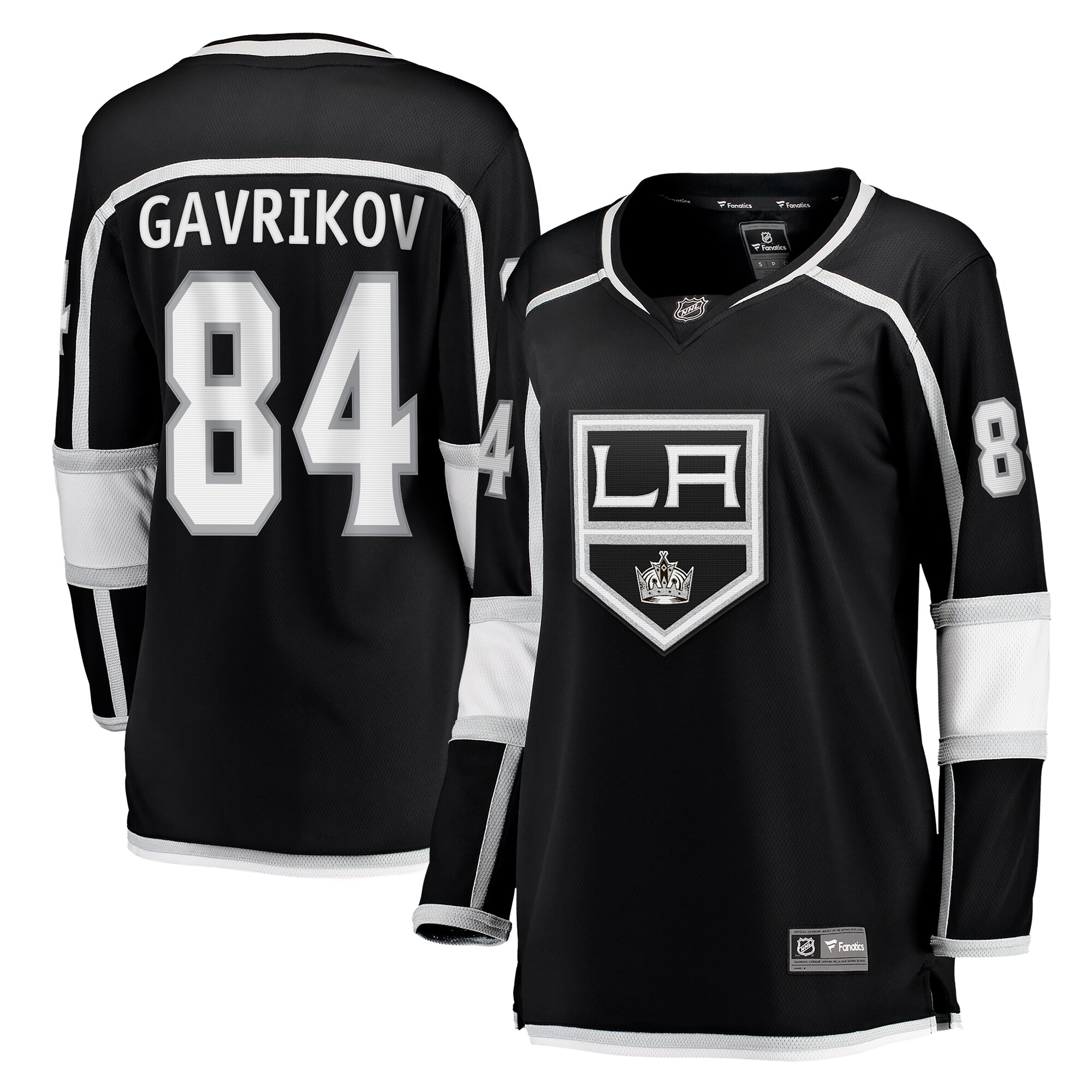 Vladislav Gavrikov Los Angeles Kings Women's Branded Home Breakaway Jersey – Black