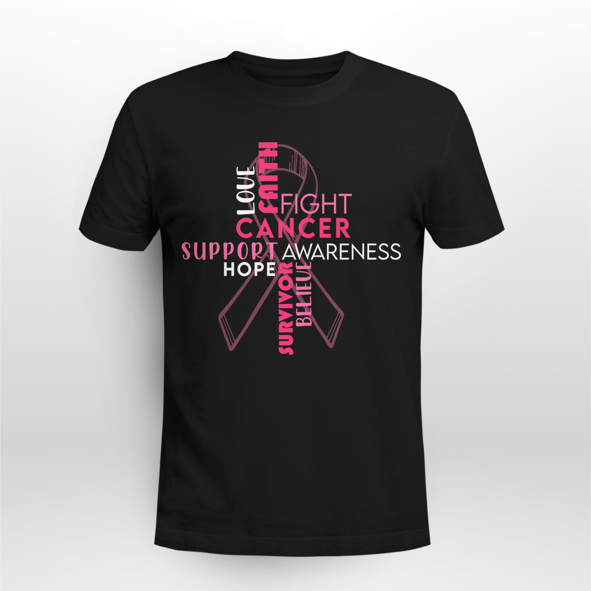 Breast Cancer Awareness Tshirt For Black Woman Shirt Faith Shirt