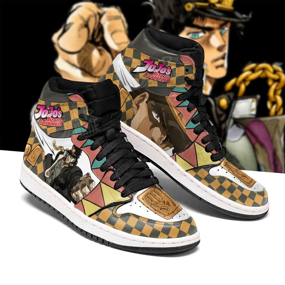 Jojo’S Bizarre Adventure Jotaro Kujo Anime Air Jordan Shoes Sport Sneakers