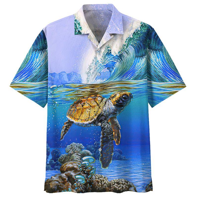 Turtle Hawaii Shirt For Hawaii Aloha Ha39451