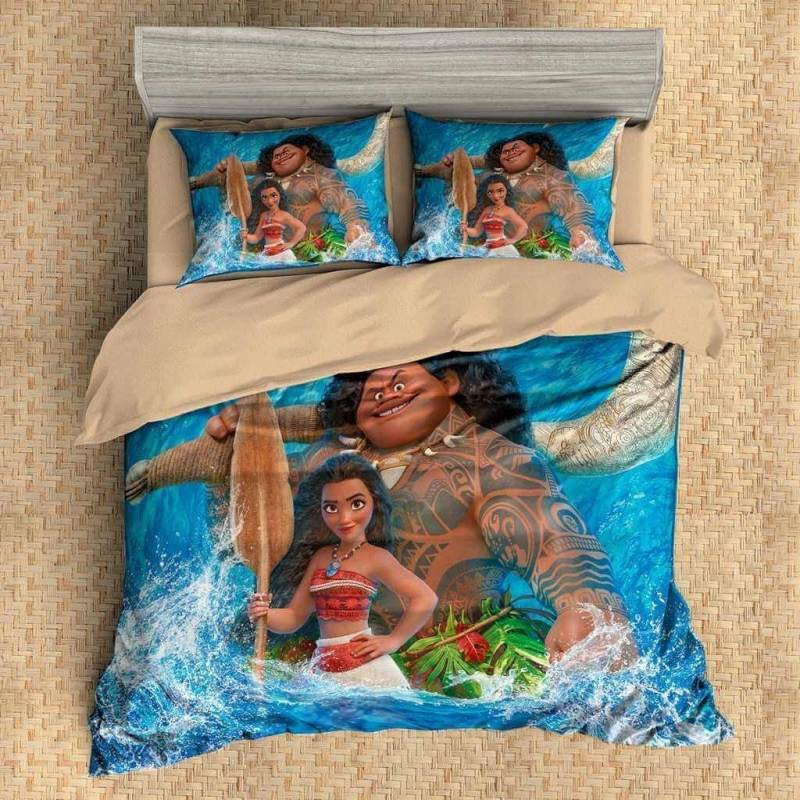 3D Customize Moana Bedding Set Duvet Cover Set Bedroom Set Bedlinen 4