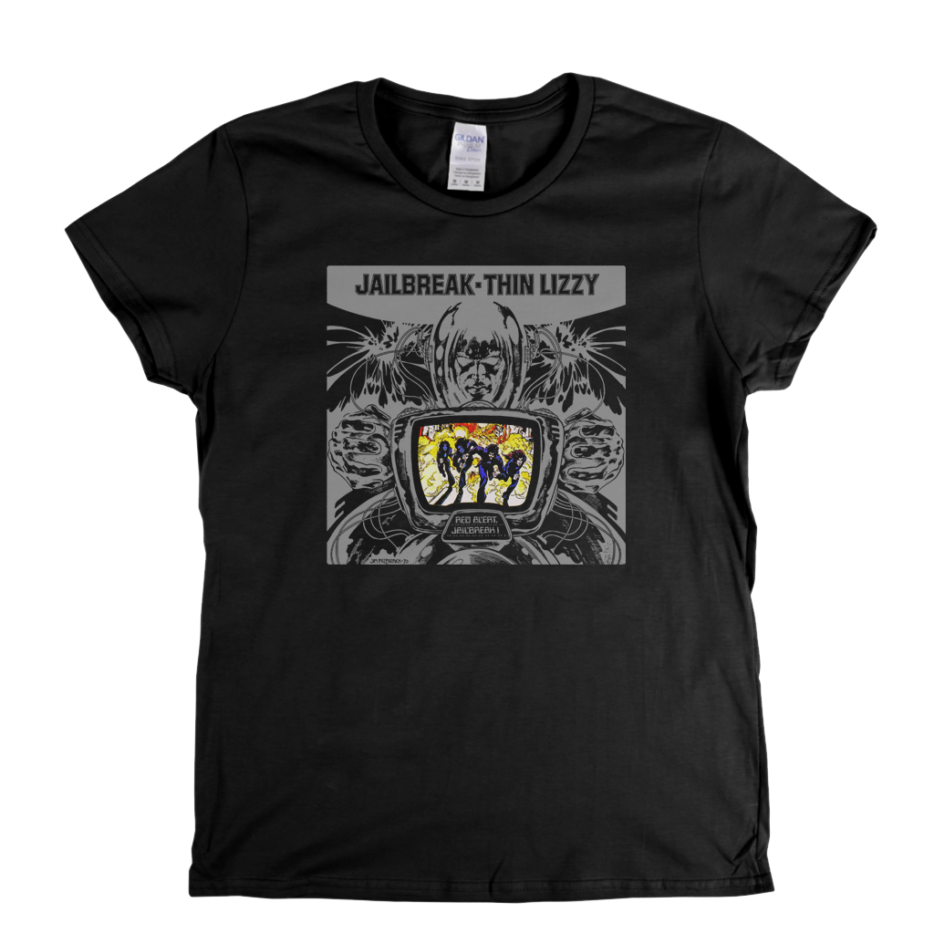 Thin Lizzy Jailbreak Womens T-Shirt