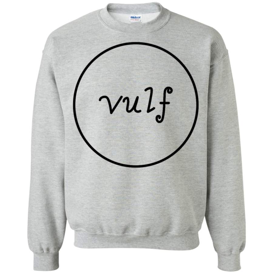 AGR vulf logo Crewneck Pullover Sweatshirt