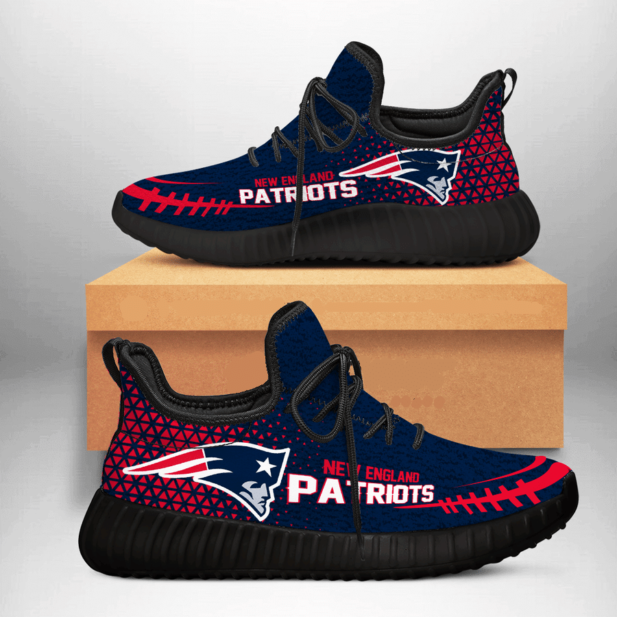 New England Patriots 1 Shoes Black Shoes Fan Gift Idea Ru