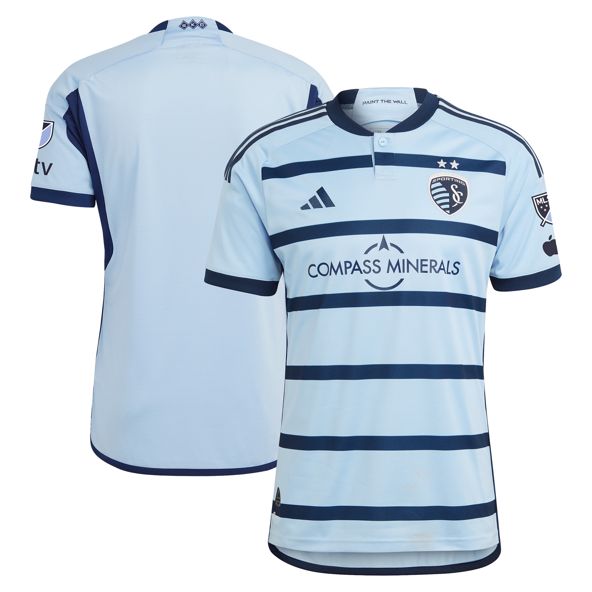 Sporting Kansas City 2023 Hoops 4.0 Authentic Jersey – Light Blue