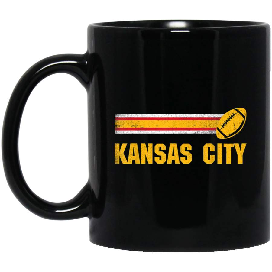 Vintage Kansas City Missouri Football Retro Kansas Pride Mug