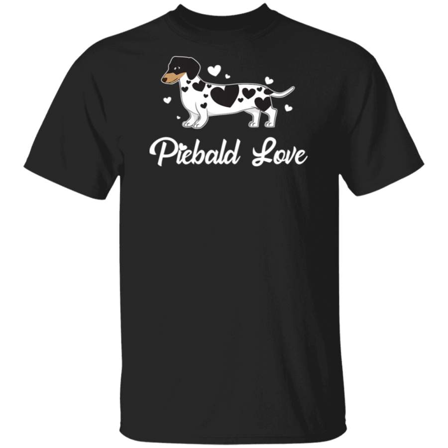 Piebald Love Wiener Dog Puppy Passion Premium T-Shirt