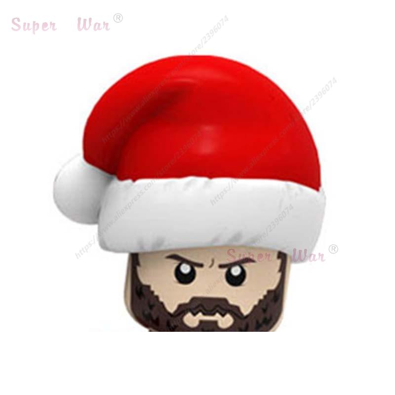 Single Merry Christmas Claus models Figures Head accessories Building Blocks toy Series-106 alx