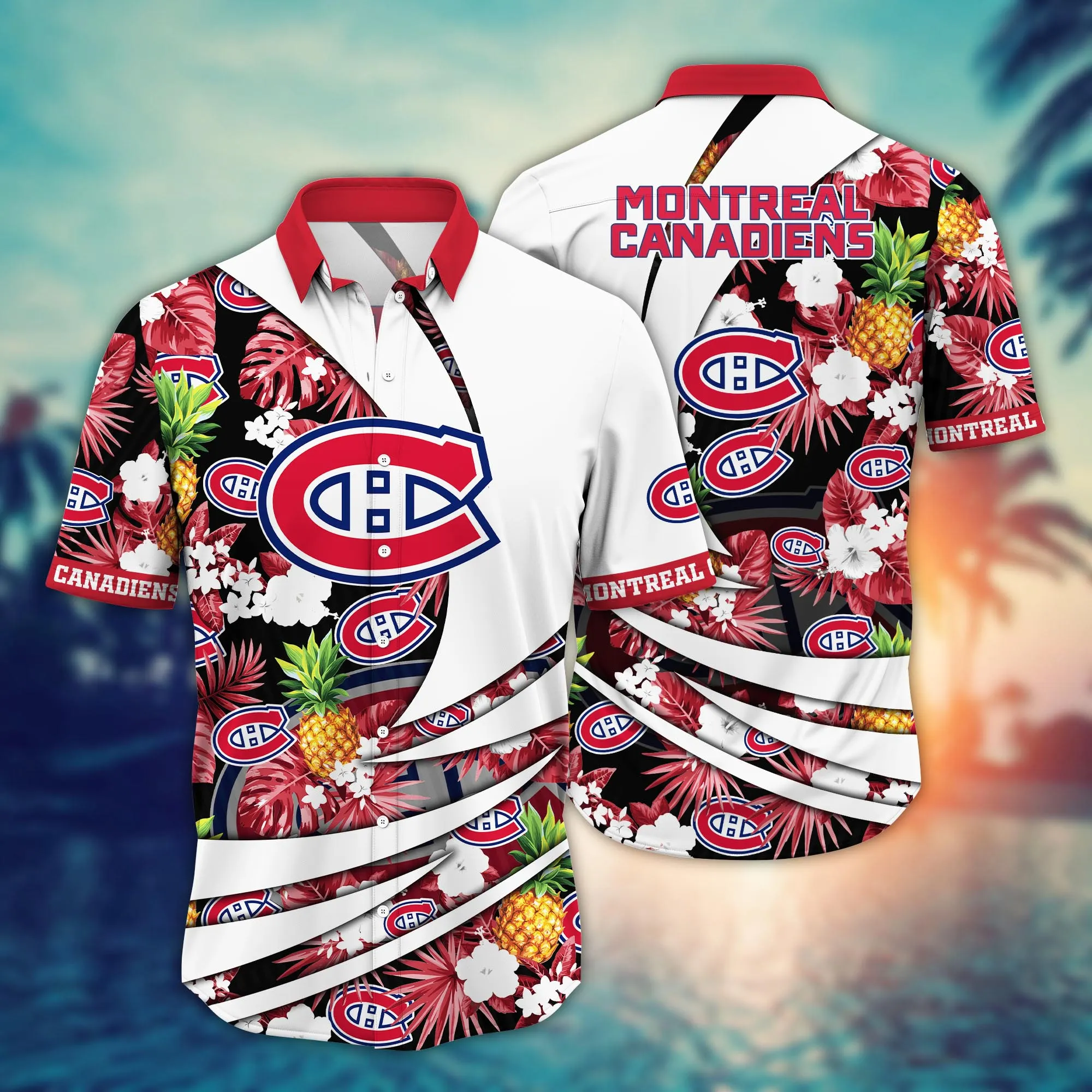 Montreal Canadiens Nhl Hawaiian Shirt Bikinis Aloha Shirt