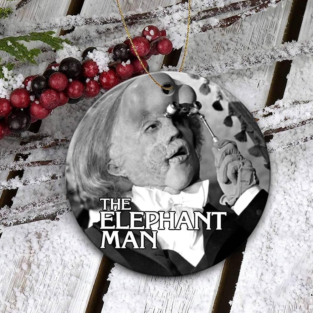 The Elephant Man Christmas Ornament