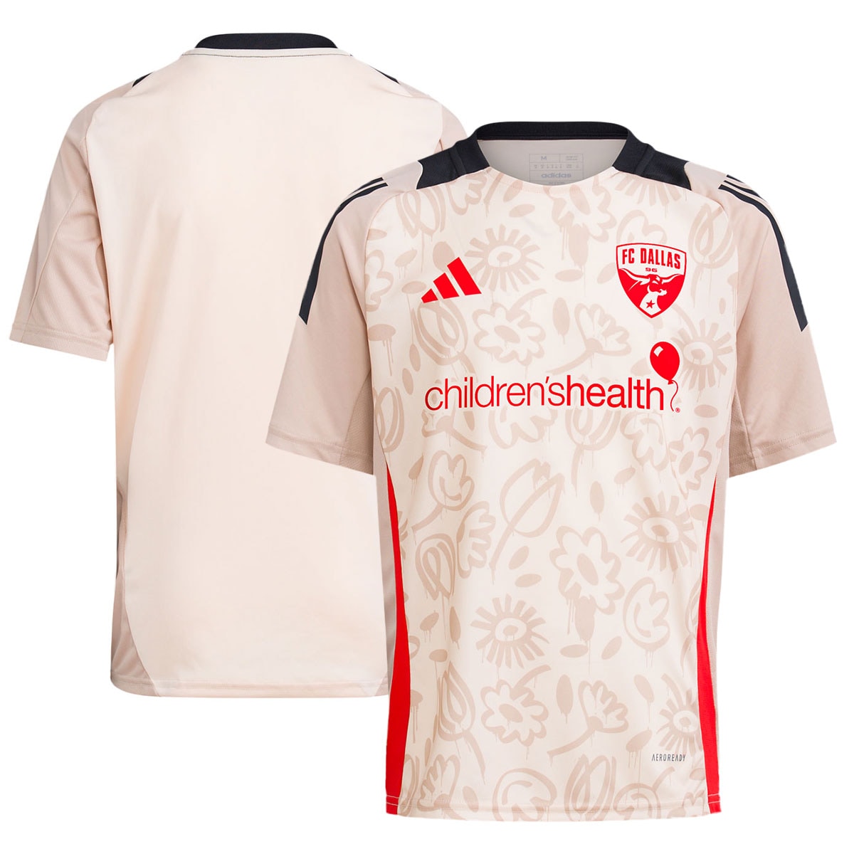 FC Dallas Youth 2024 One Planet Pre-Match Top – Brown