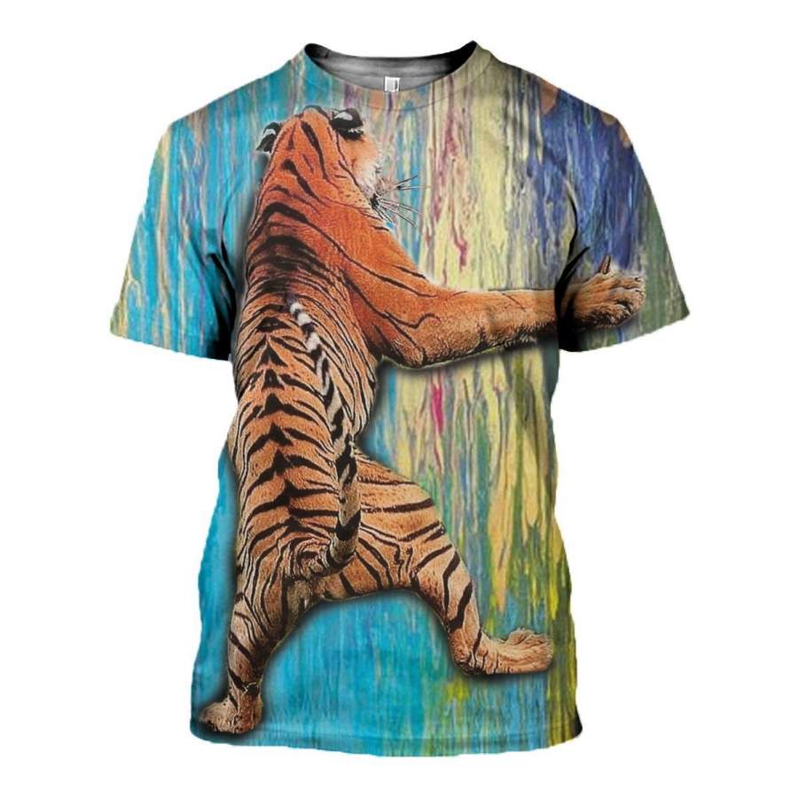 3D All Over Printed Tiger  Clothes