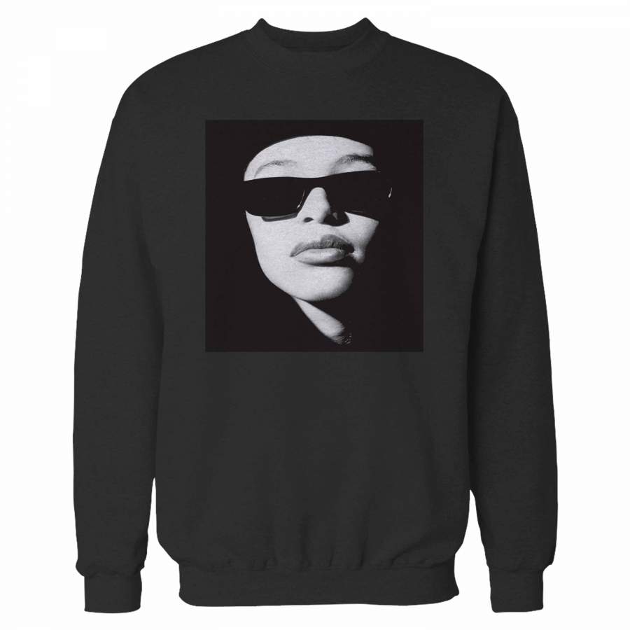 Aaliyah Face Glasses Sweatshirt