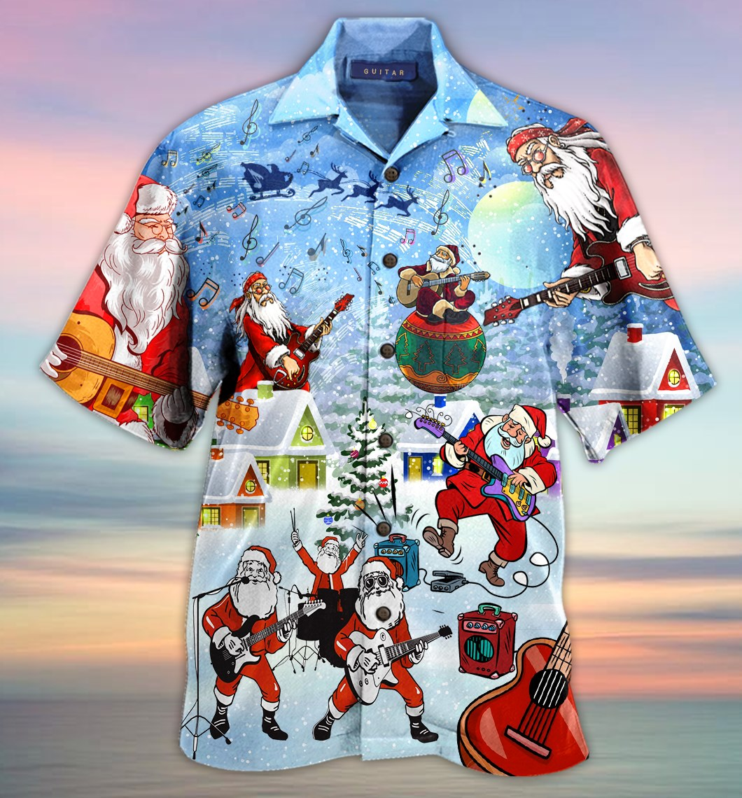 I Rock Jingle Bells Hawaii Shirt Ha84410