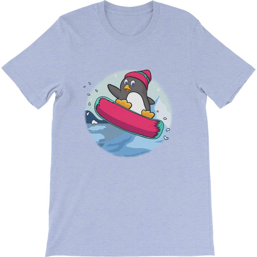 Penguin Unisex 3D All-over Print Tshirt For Men | Funny Zoo Animal Unisex 3D All-over Print Tshirt | The Jazzy Panda