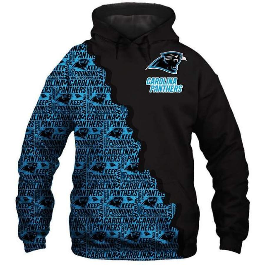 Carolina Panthers Cool 3D Hoodie