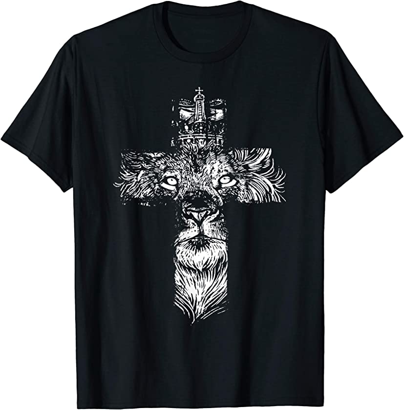 See The Lion of the Tribe Bible Faith in God T-Shirt