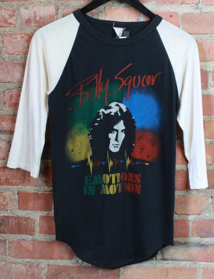 Vtg Billy Squier Concert T-Shirt - Custom Merch Online Store