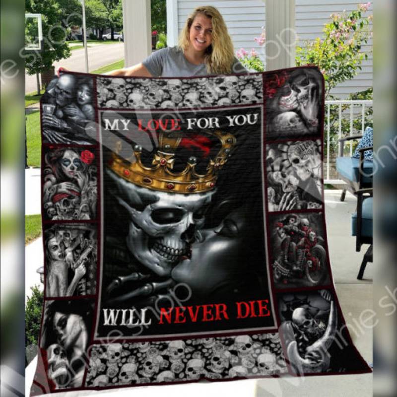 Skull Husband and Wife Blanket DCB3101 73O52